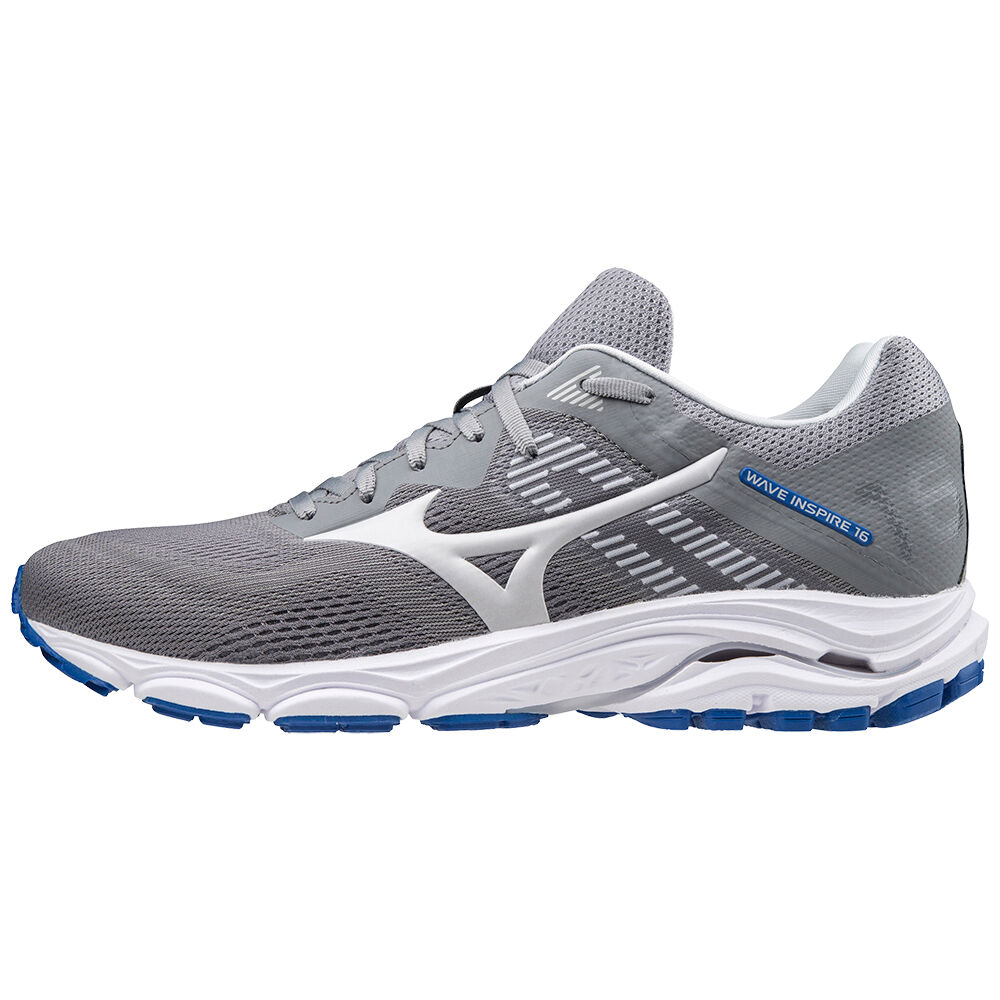 Mizuno Men's Wave Inspire 16 Running Shoes Grey (J1GC204455-VUY)